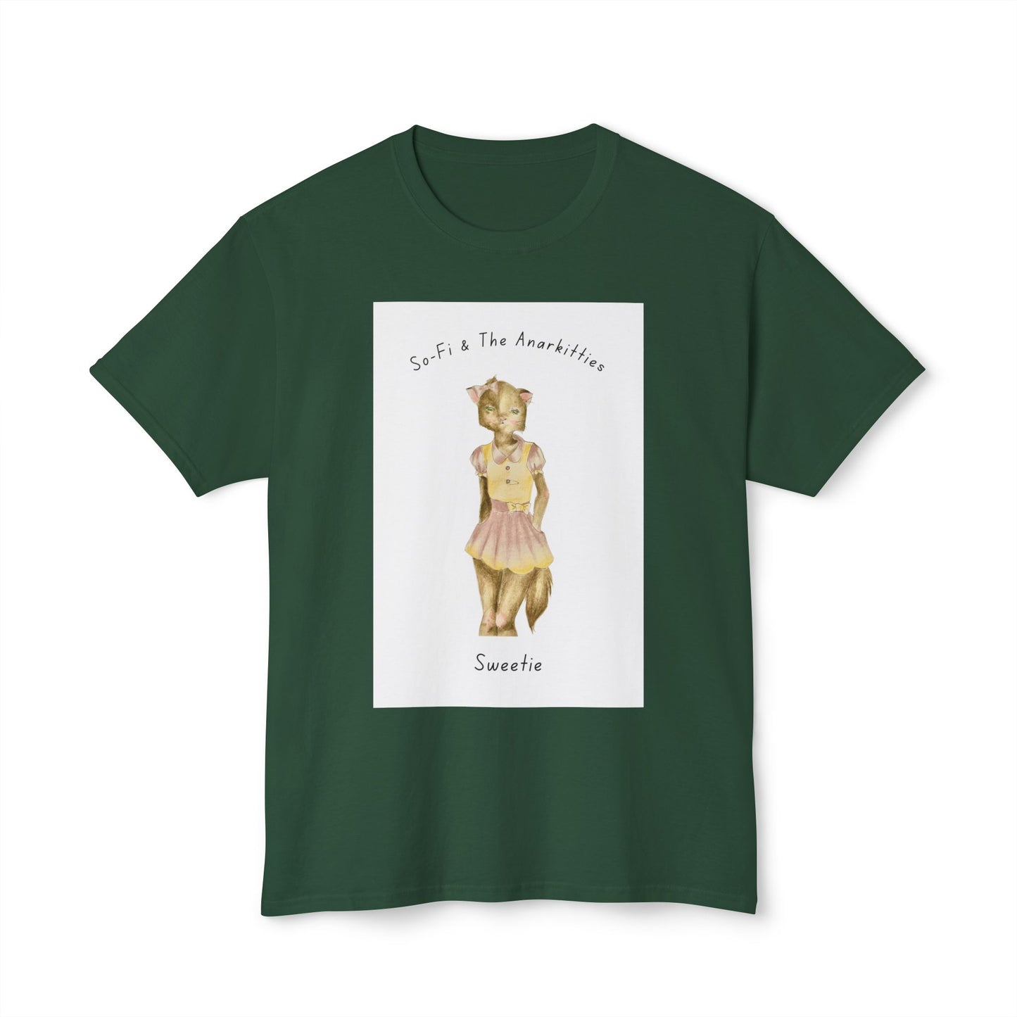 Sweetie of So-Fi & The Anarkitties - Cozy Cotton Tee for Everyday and Beyond