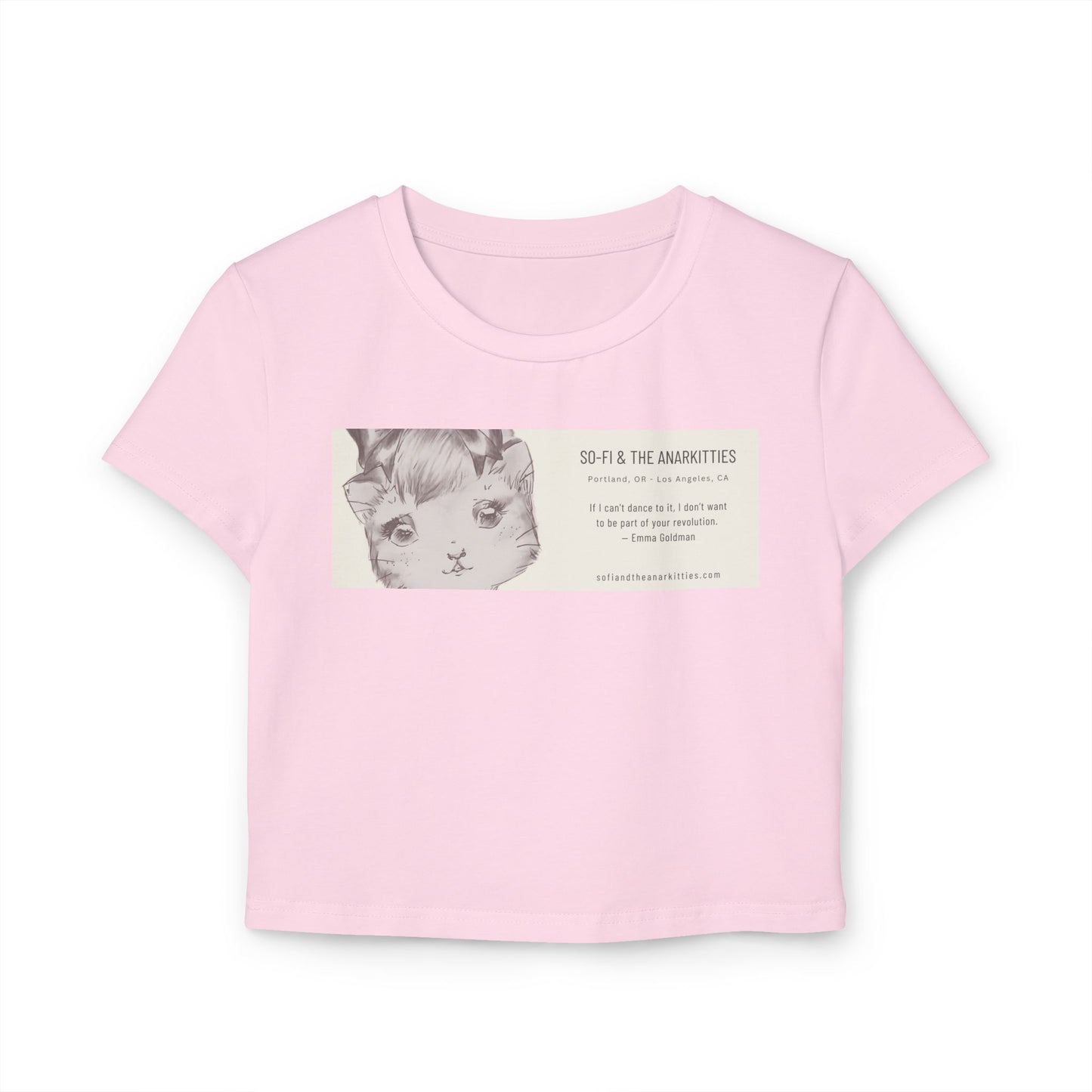 So-Fi & The Anarkitties - Troika Branded Women's Baby Tee