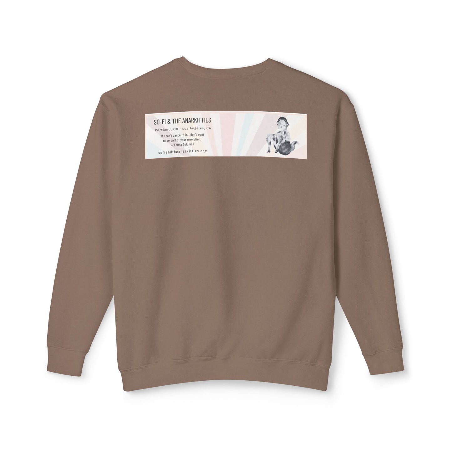 Les Halles Kitties - Cozy Ring-Spun Sweatshirt For Suffragettes