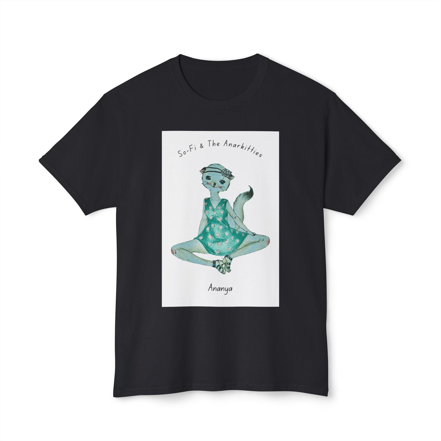 Ananya of So-Fi & The Anarkitties - Cozy Cotton Tee for Everyday and Beyond