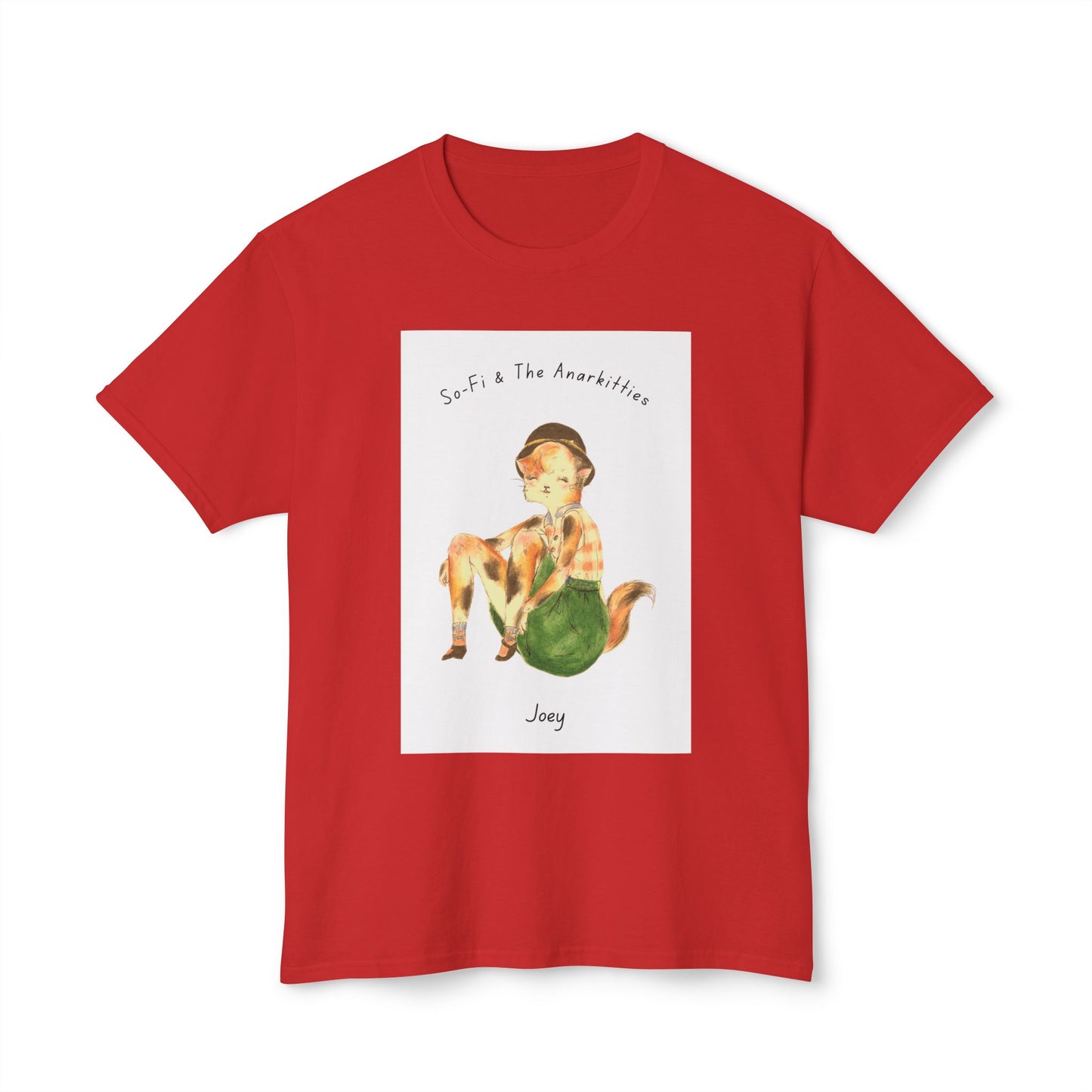 Joey of So-Fi & The Anarkitties - Cozy Cotton Tee for Everyday and Beyond