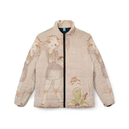 Ode to Carson McCullers - Keepin' It Real Women’s Puffer Jacket