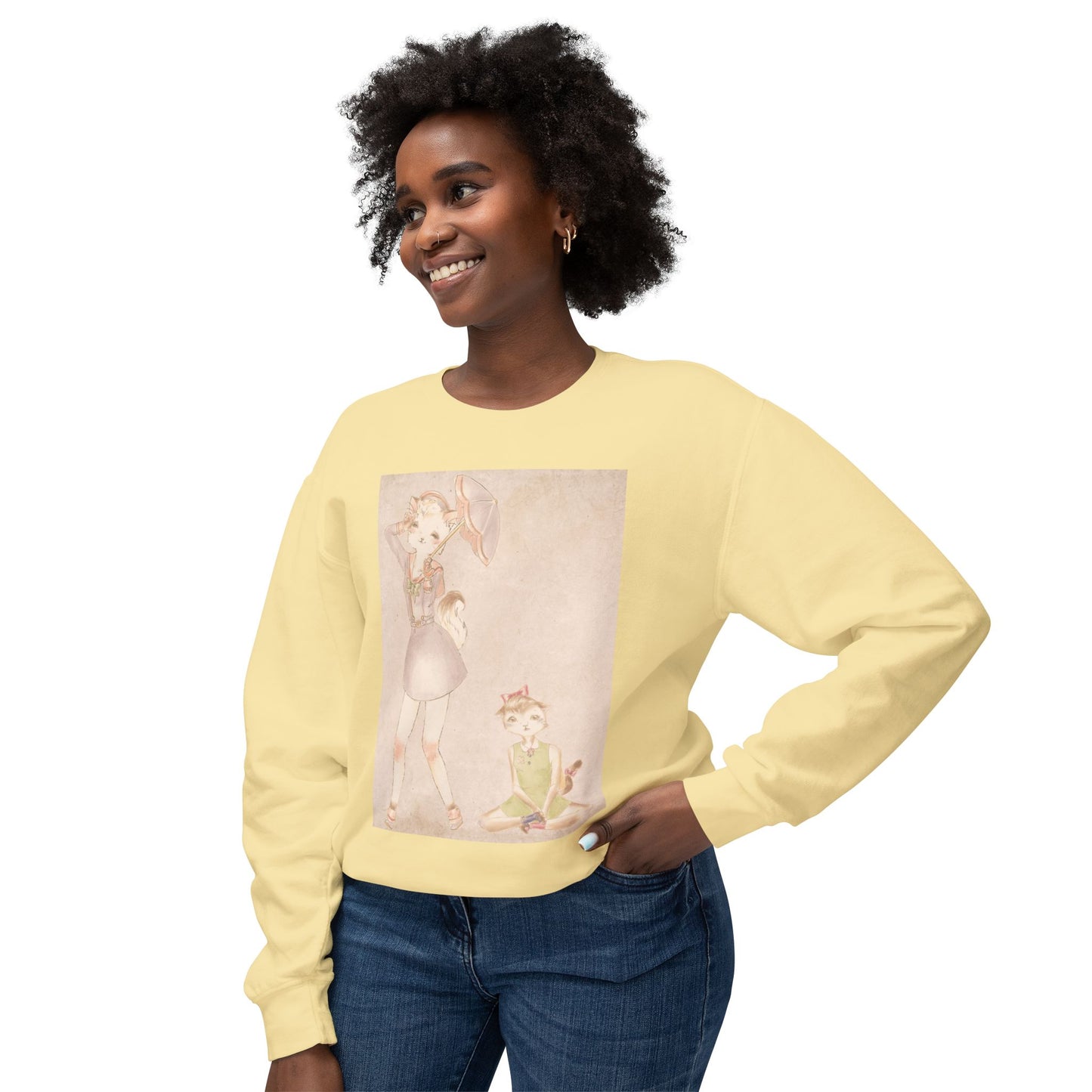 Ode to Carson McCullers - Cozy Ring-Spun Sweatshirt For Suffragettes