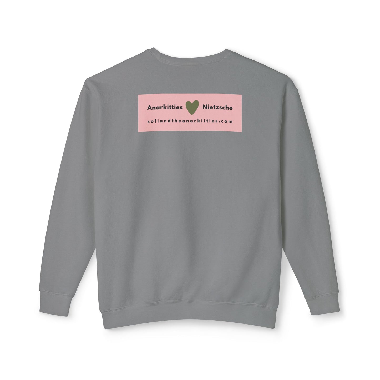 Amor Fati - Formula For Greatness -  Cozy Ring-Spun Sweatshirt For Brooding Existentialists