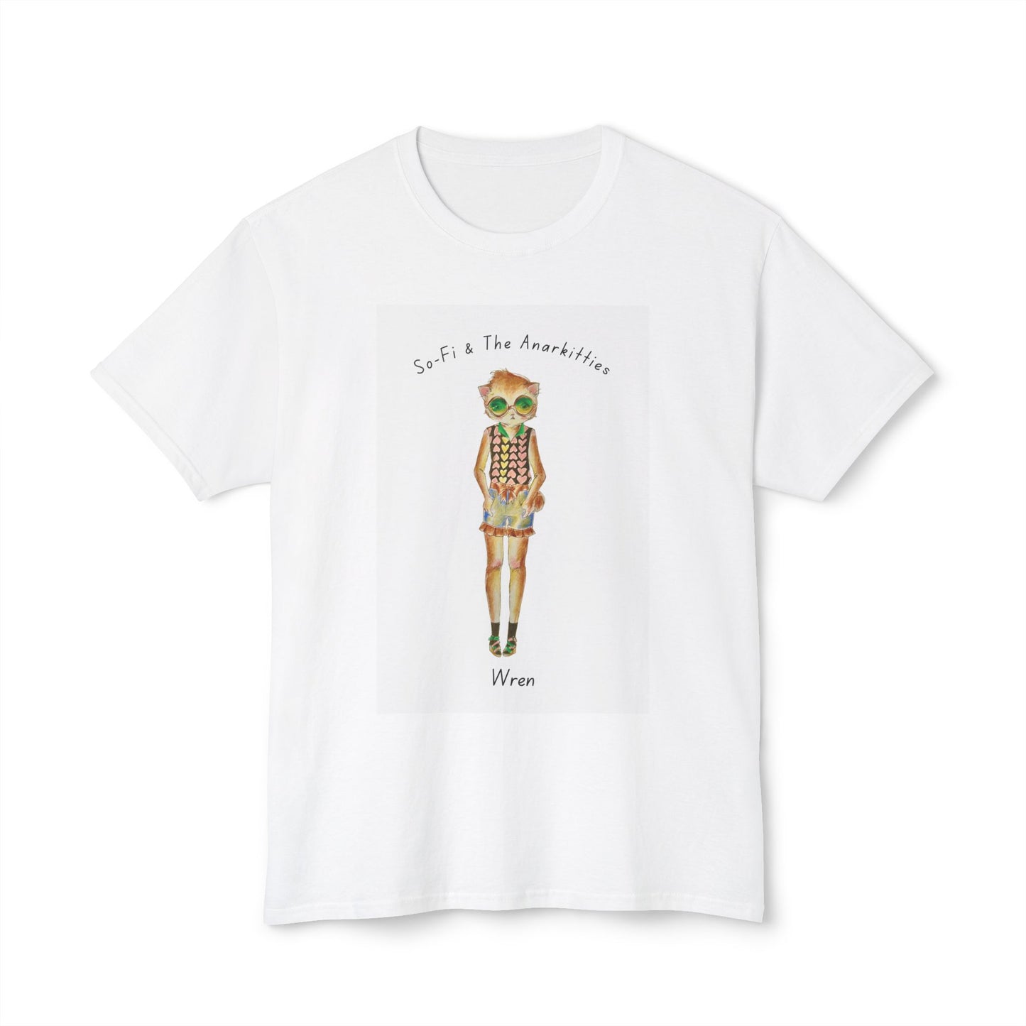 Wren of So-Fi & The Anarkitties - Cozy Cotton Tee for Everyday and Beyond