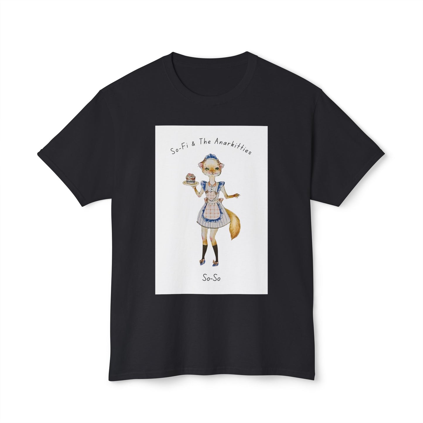 So-So of So-Fi & The Anarkitties - Cozy Cotton Tee for Everyday and Beyond