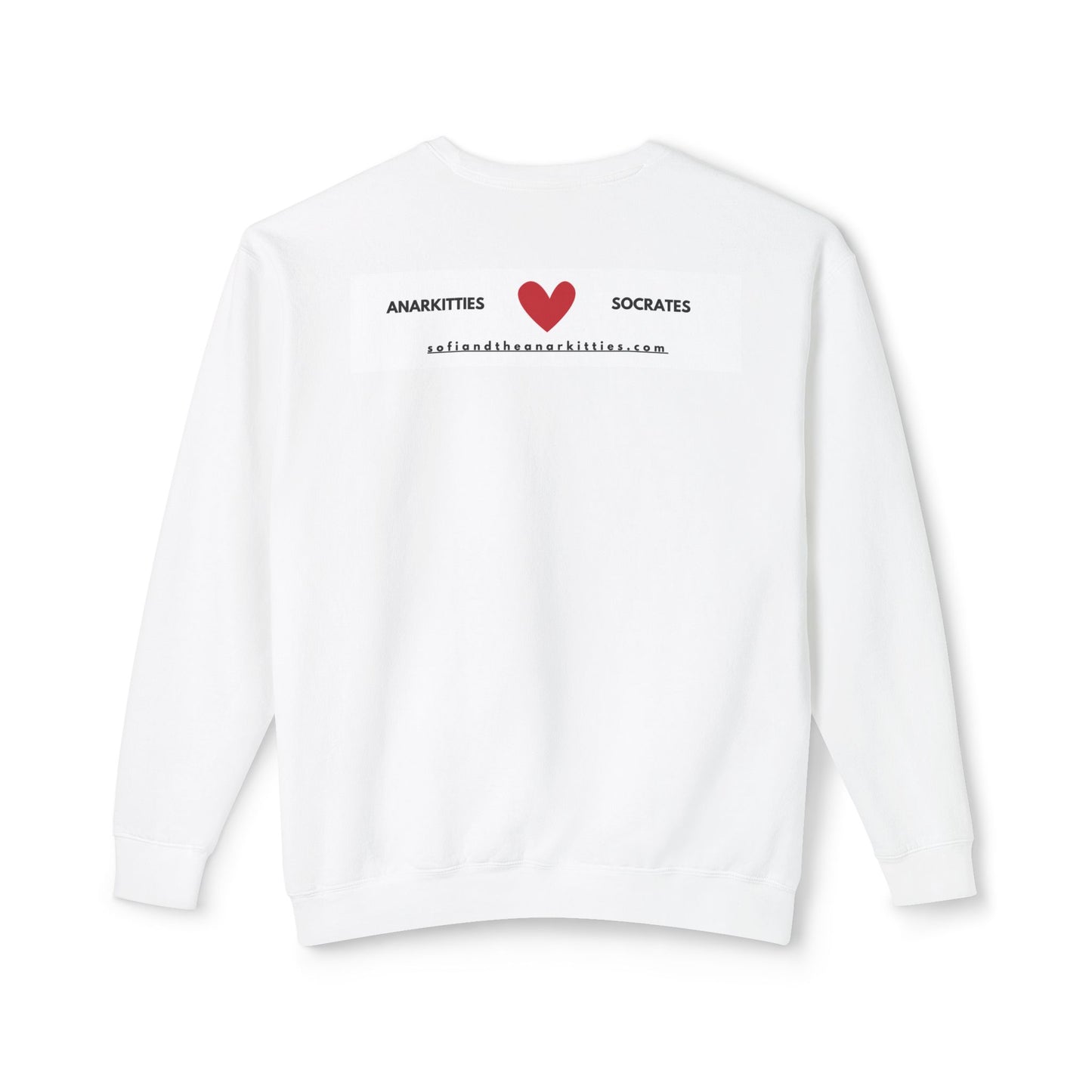 Socrates - Contentment - Cozy Ring-Spun Sweatshirt For Suffragettes