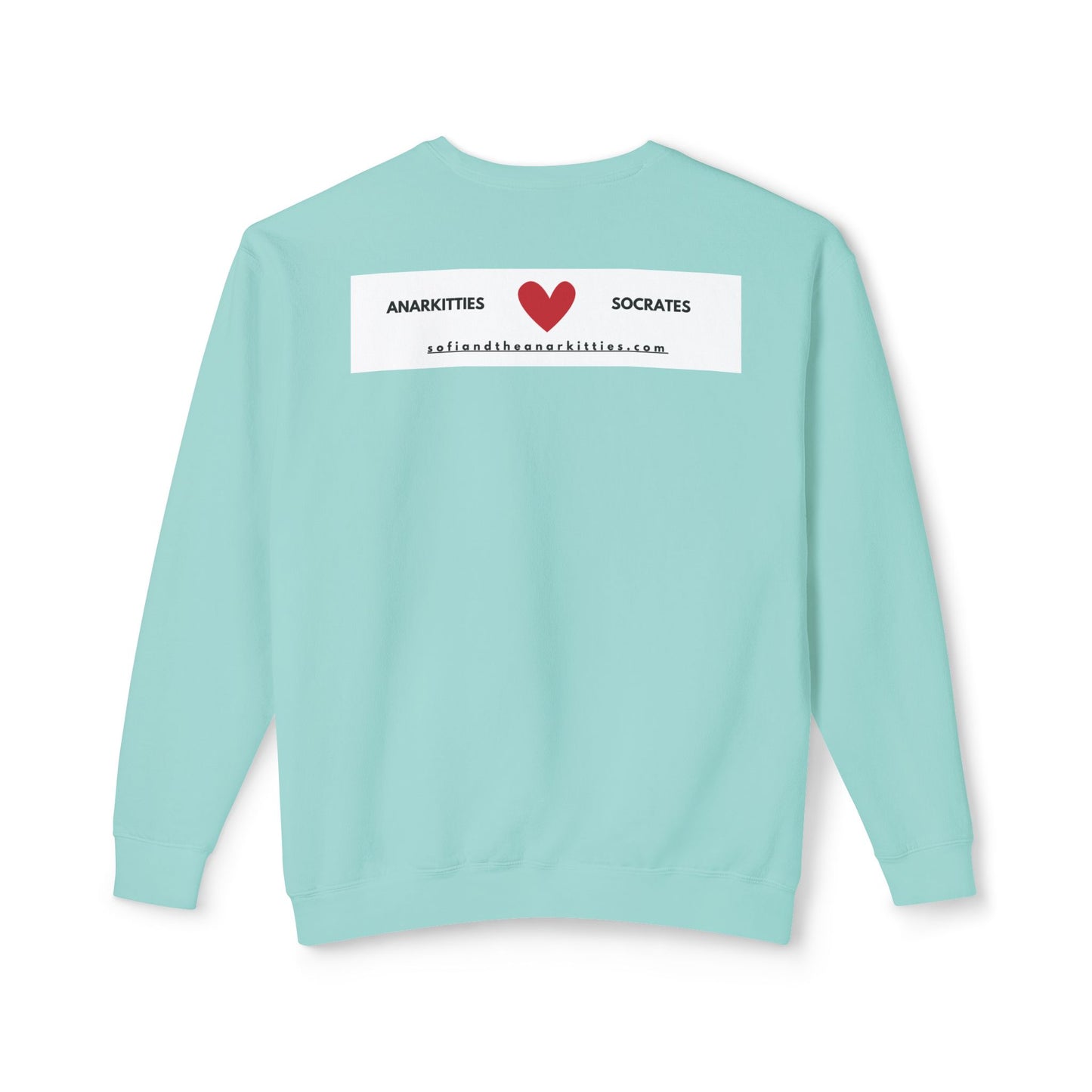 Socrates - Contentment - Cozy Ring-Spun Sweatshirt For Suffragettes