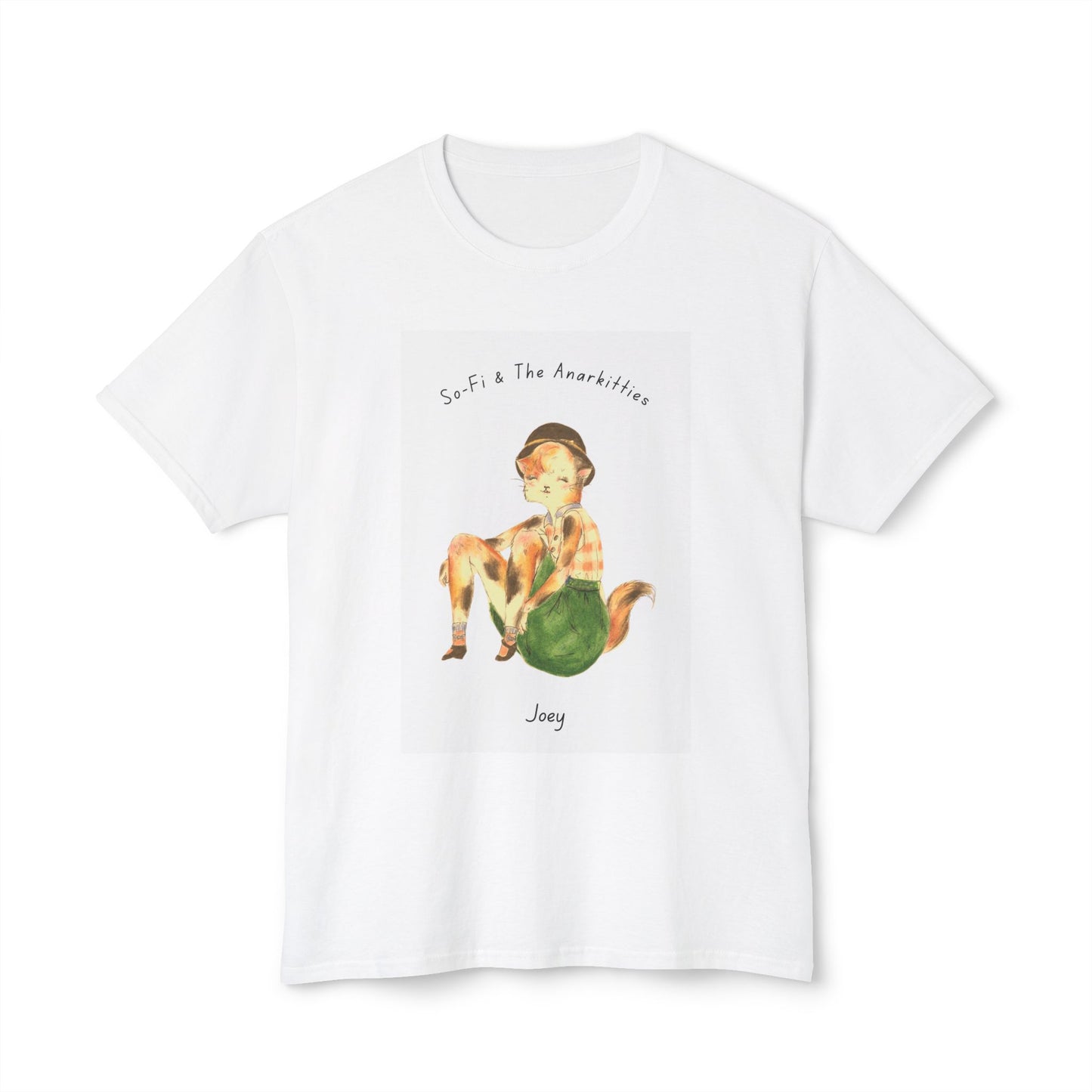 Joey of So-Fi & The Anarkitties - Cozy Cotton Tee for Everyday and Beyond