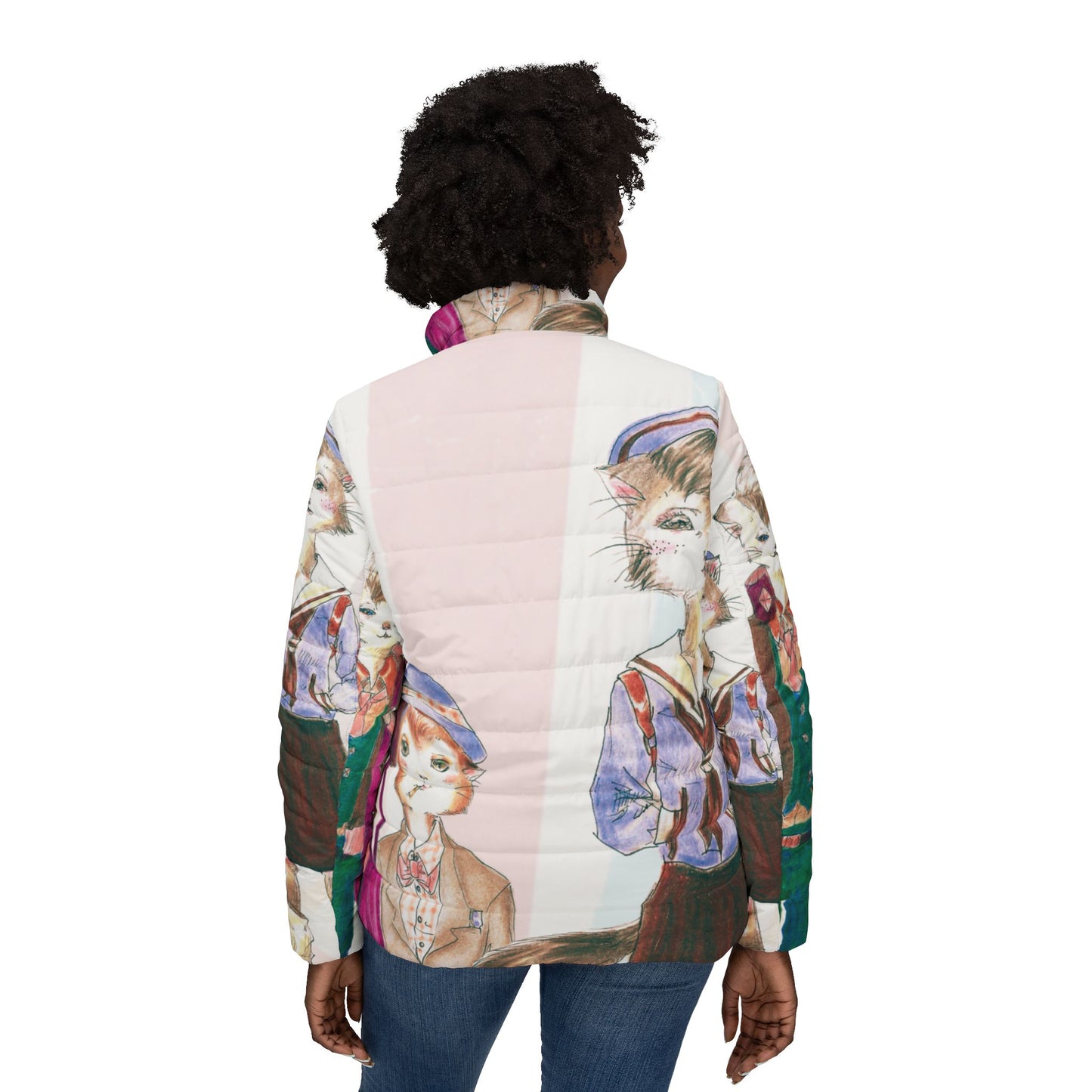 Les Halles Kitties - Keepin' It Real Women’s Puffer Jacket