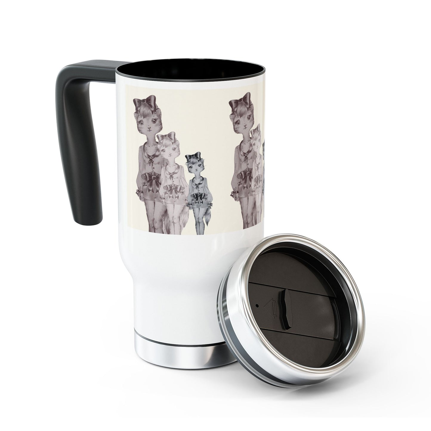 Troika is Judging You - Stainless Steel Traveling Tumbler for Humans with Wanderlust 14oz