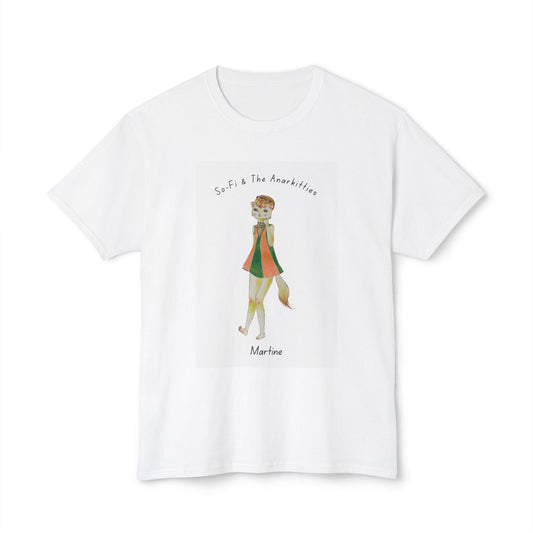 Martine of So-Fi & The Anarkitties - Cozy Cotton Tee for Everyday and Beyond