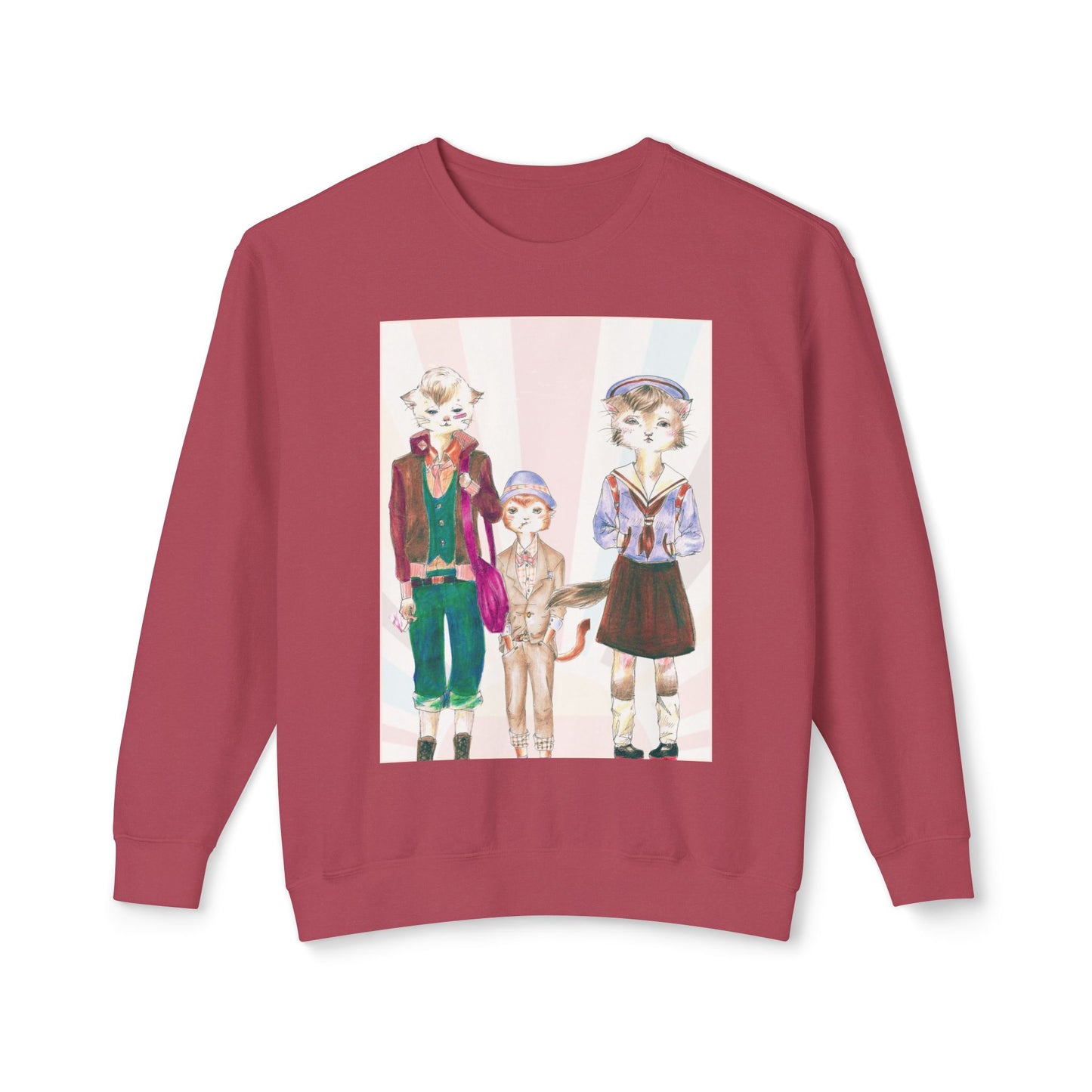 Les Halles Kitties - Cozy Ring-Spun Sweatshirt For Suffragettes