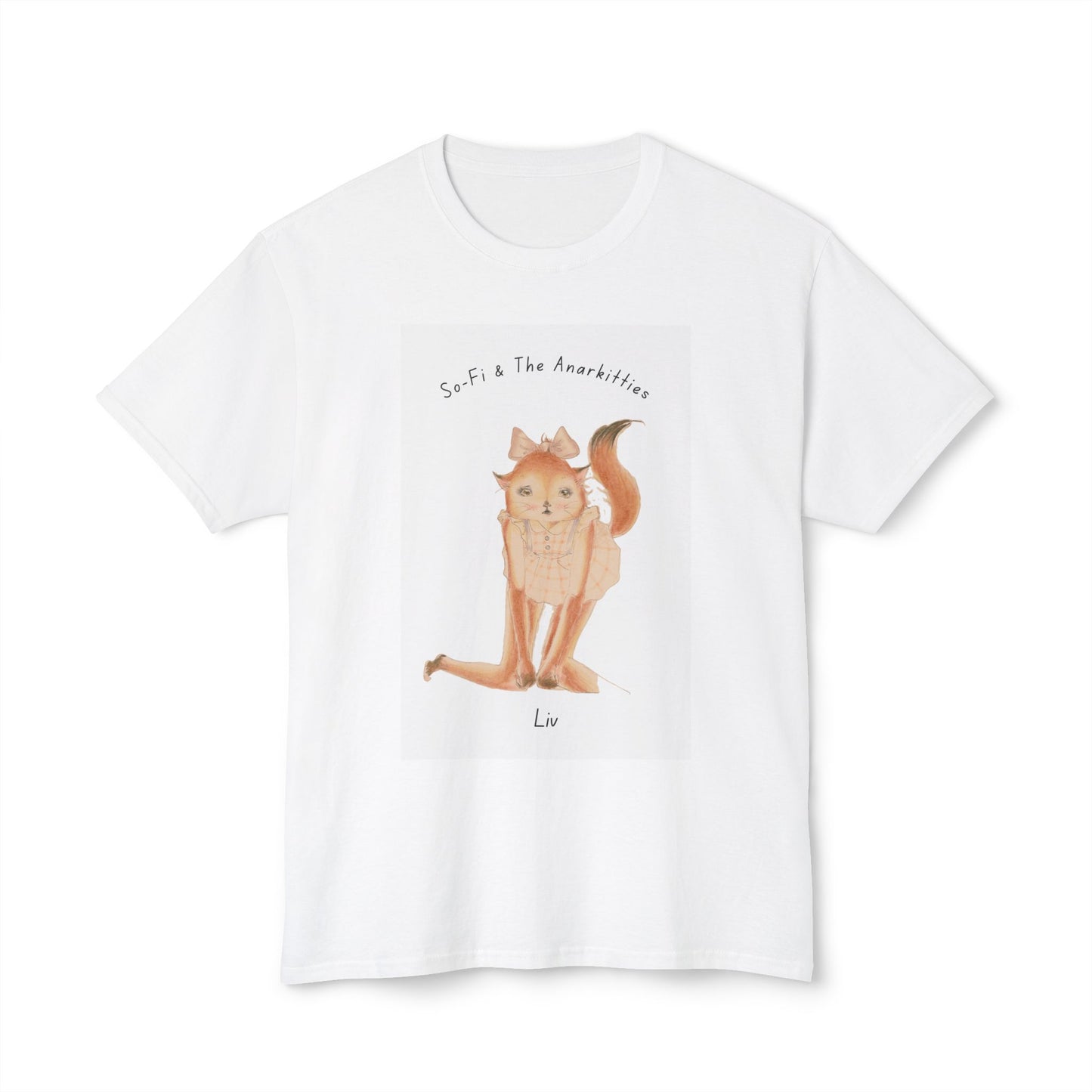 Liv of So-Fi & The Anarkitties - Cozy Cotton Tee for Everyday and Beyond