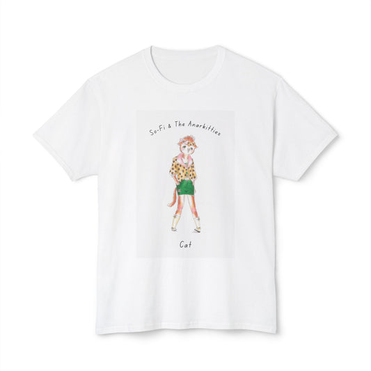 Cat of So-Fi & The Anarkitties - Cozy Cotton Tee for Everyday and Beyond