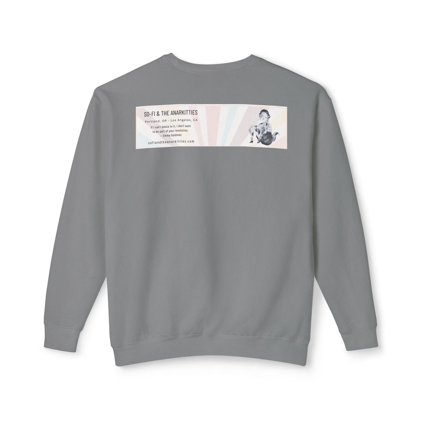 Les Halles Kitties - Cozy Ring-Spun Sweatshirt For Suffragettes