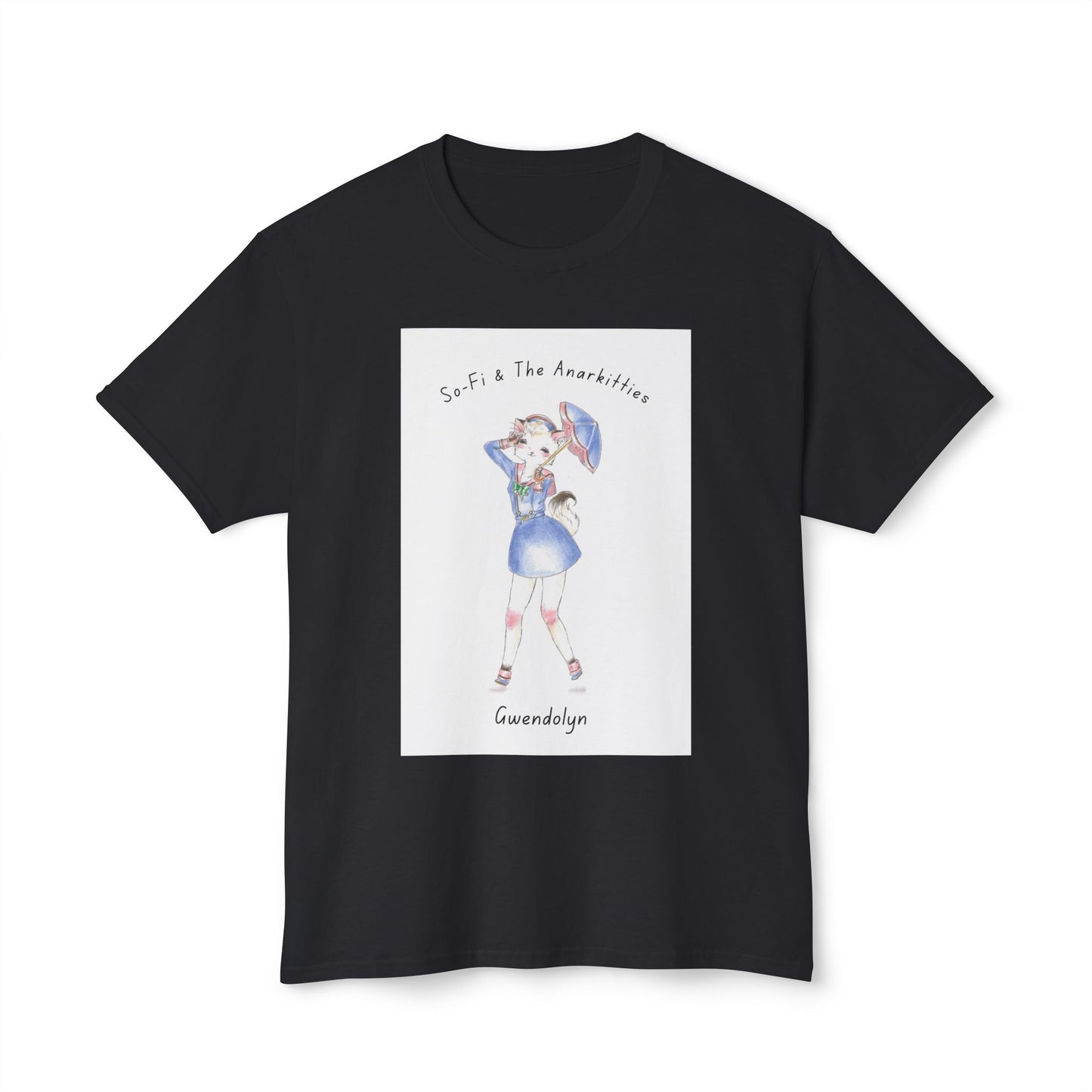 Gwen of So-Fi & The Anarkitties - Cozy Cotton Tee for Everyday and Beyond