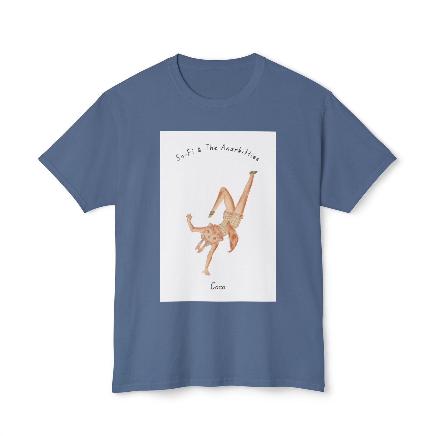 Coco of So-Fi & The Anarkitties - Cozy Cotton Tee for Everyday and Beyond