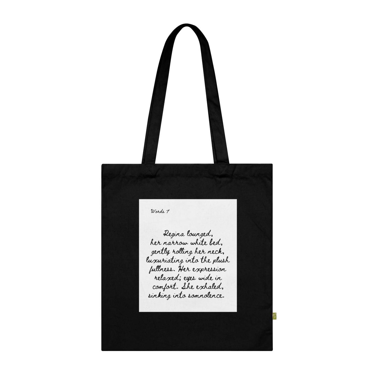 Dark Squiggles & Prose 7 by R. Gallay - Organic Cotton Tote Bag For Days Of Ennui