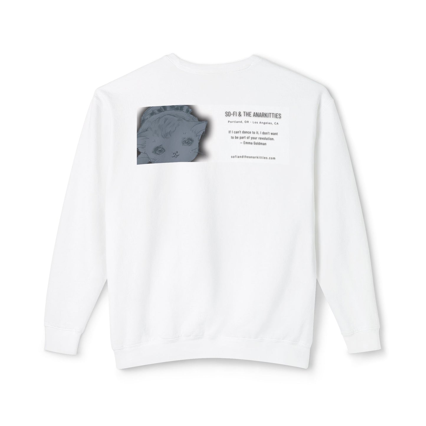 Ghost Cats of Venice - Cozy Ring-Spun Sweatshirt For Suffragettes