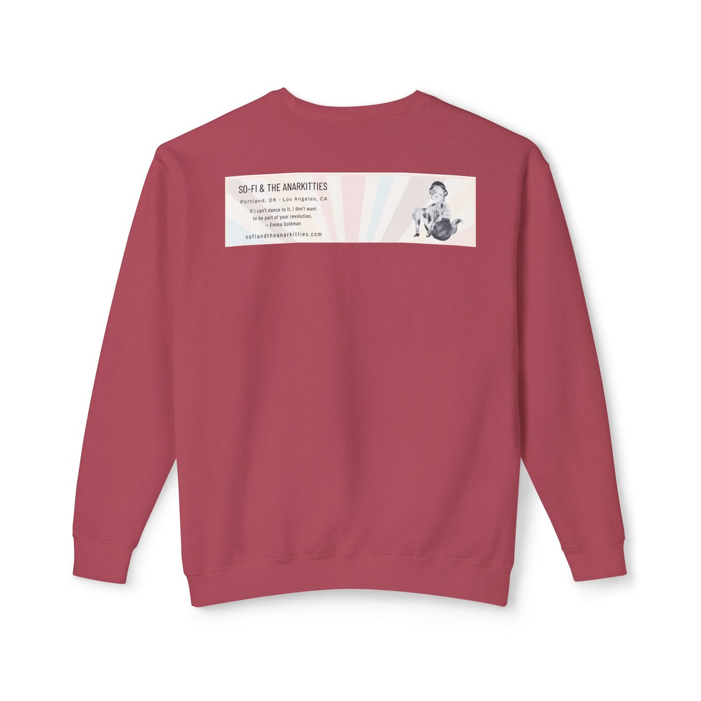 Les Halles Kitties - Cozy Ring-Spun Sweatshirt For Suffragettes