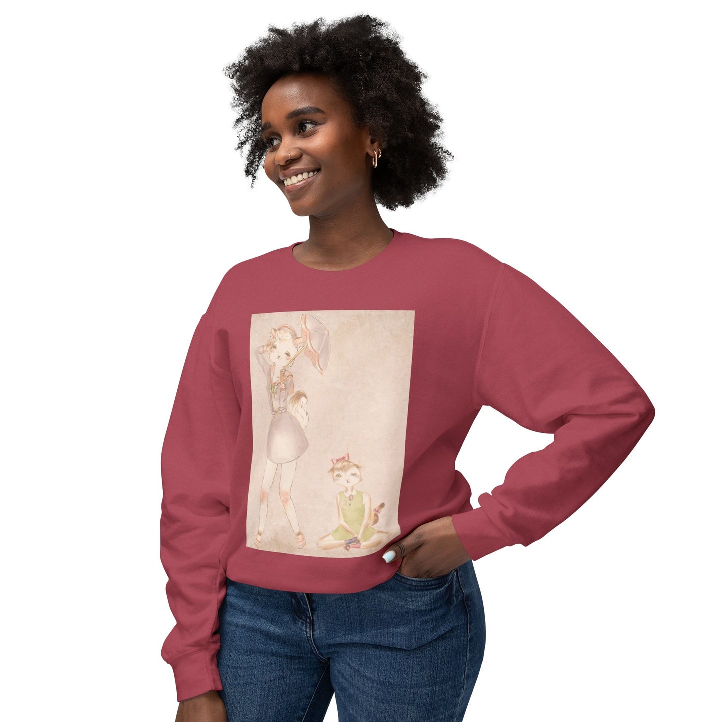 Ode to Carson McCullers - Cozy Ring-Spun Sweatshirt For Suffragettes