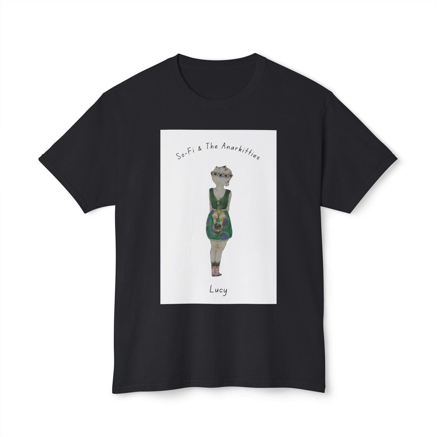 Lucy of So-Fi & The Anarkitties - Cozy Cotton Tee for Everyday and Beyond