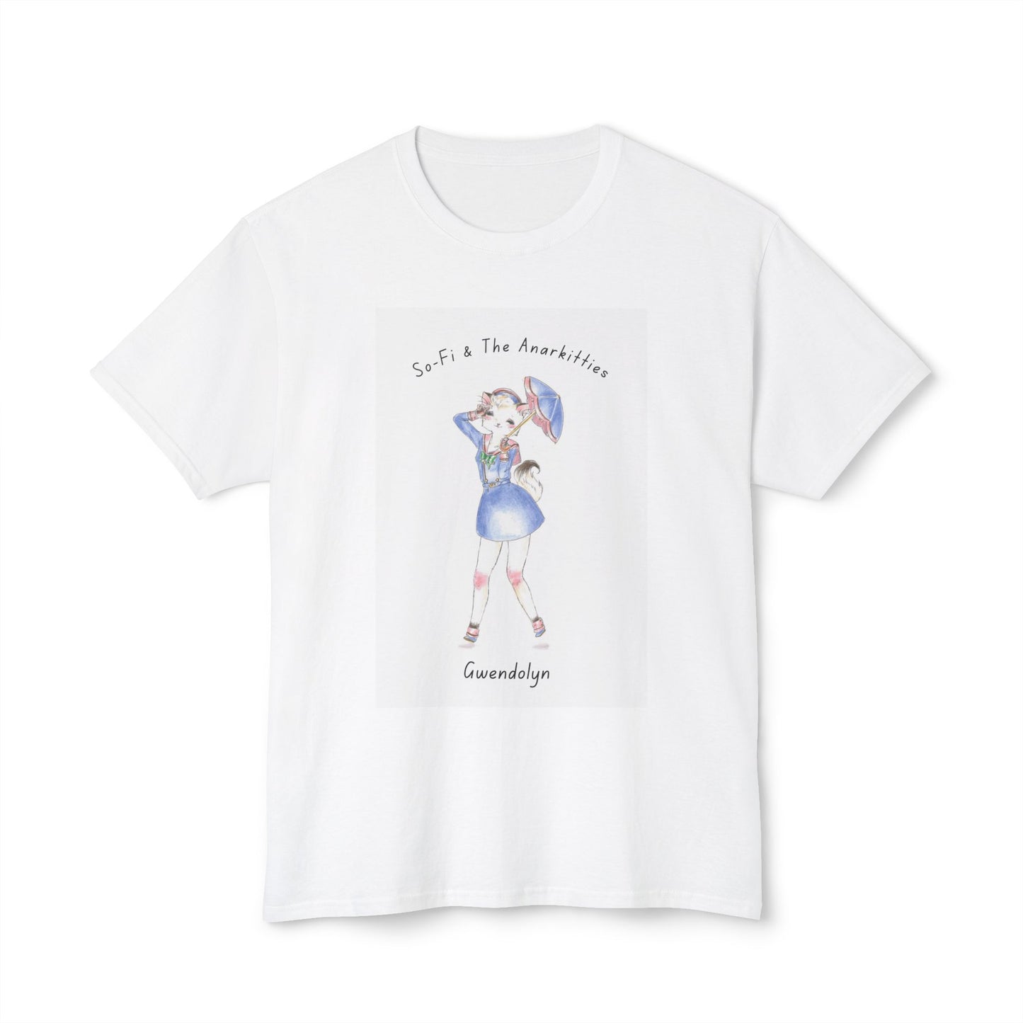 Gwen of So-Fi & The Anarkitties - Cozy Cotton Tee for Everyday and Beyond