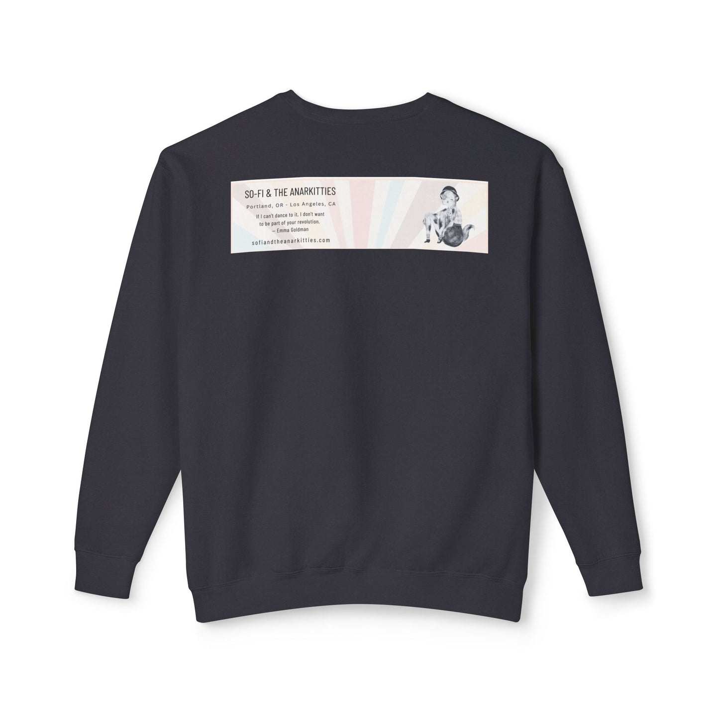 Les Halles Kitties - Cozy Ring-Spun Sweatshirt For Suffragettes