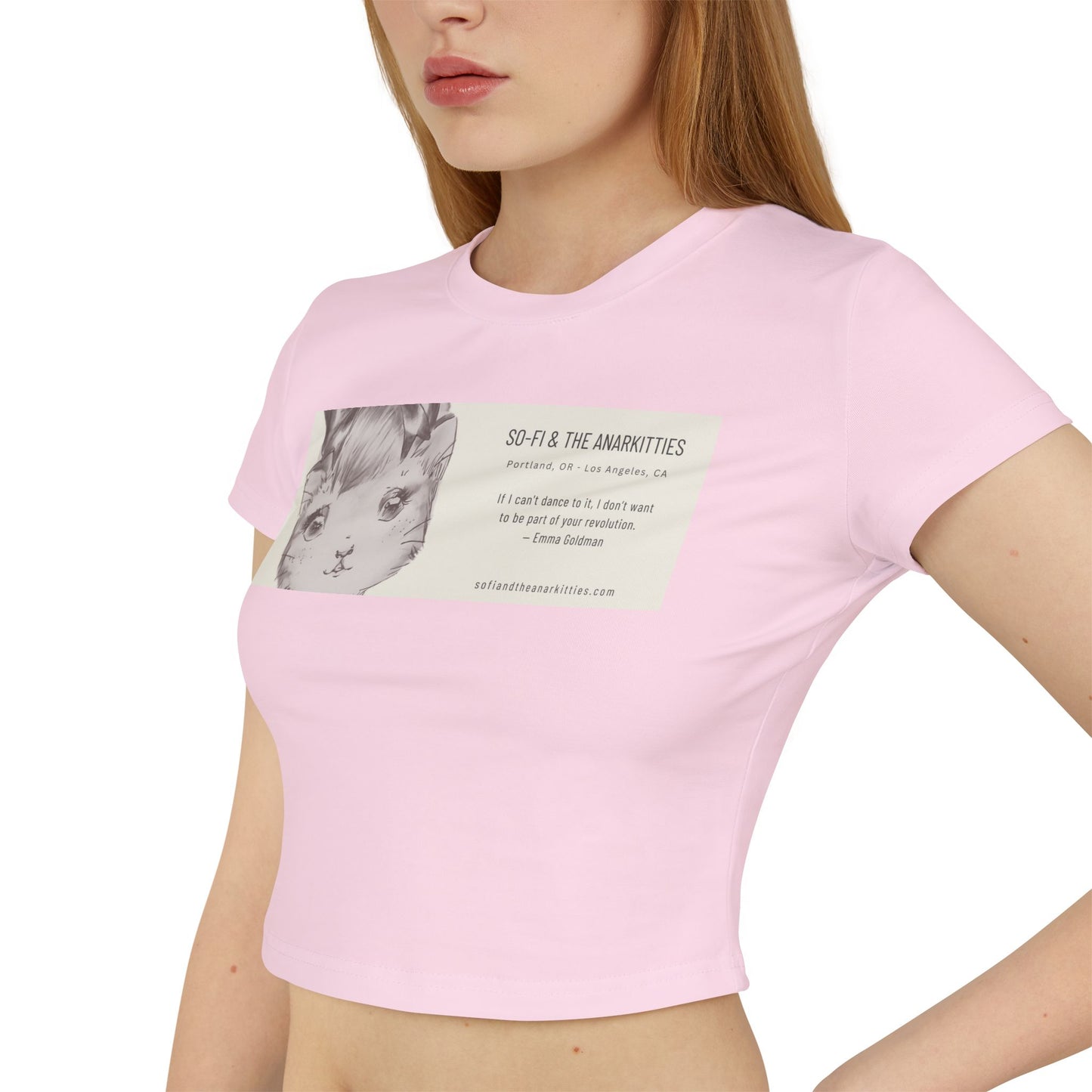 So-Fi & The Anarkitties - Troika Branded Women's Baby Tee