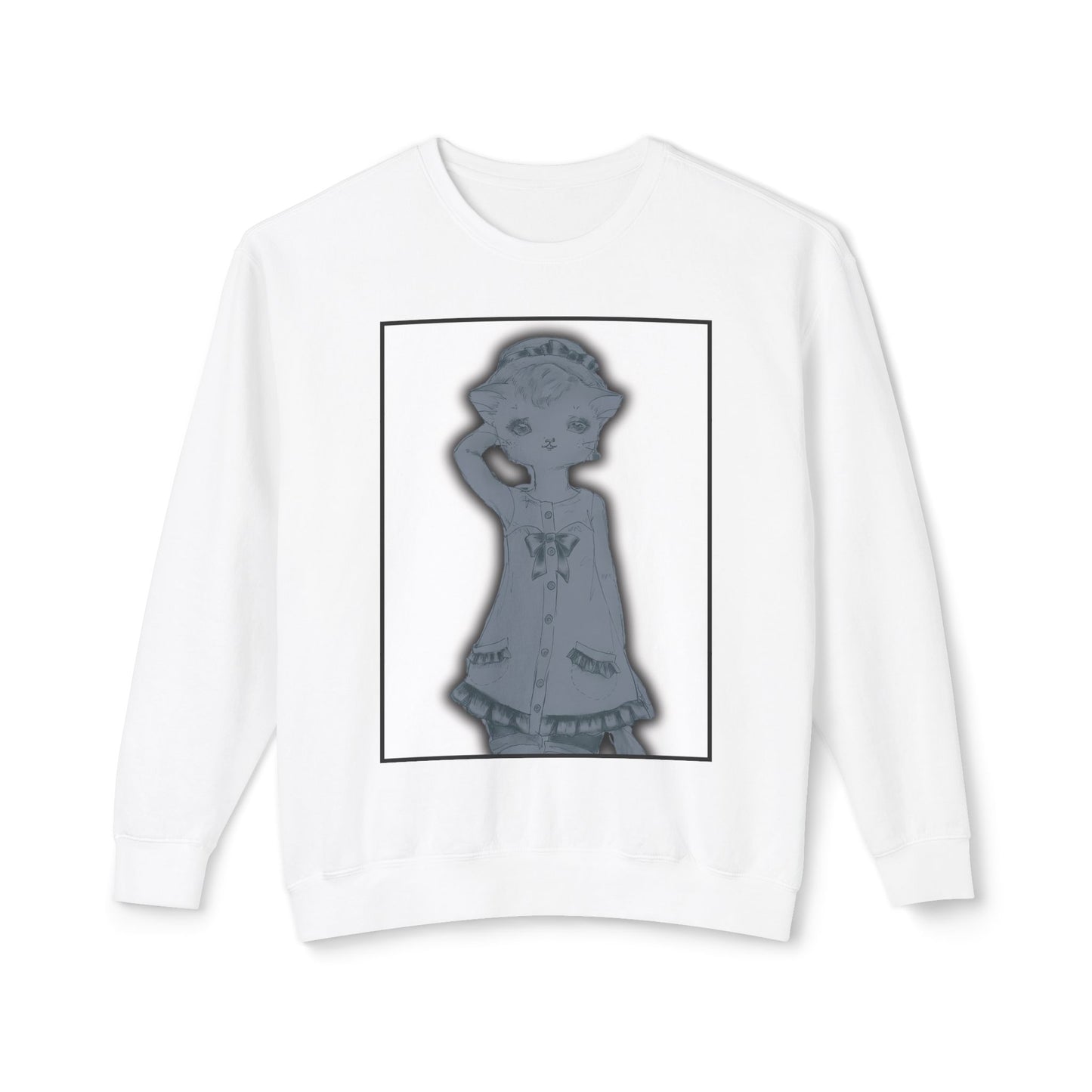 Ghost Cats of Venice - Cozy Ring-Spun Sweatshirt For Suffragettes