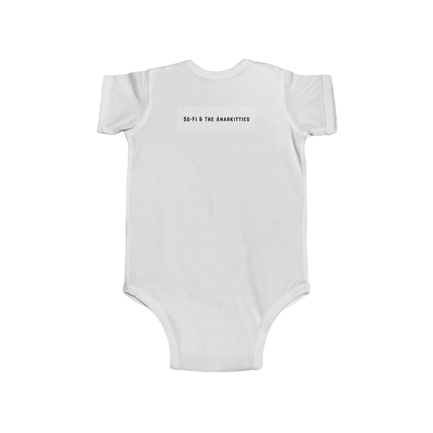 Coco - Dancing Kitties - Cotton Jersey Bodysuit for Dancing Babies