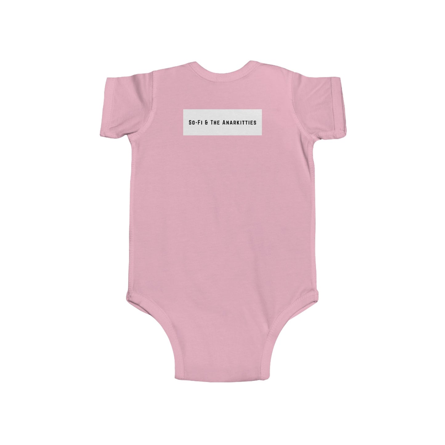 Coco - Dancing Kitties - Cotton Jersey Bodysuit for Dancing Babies