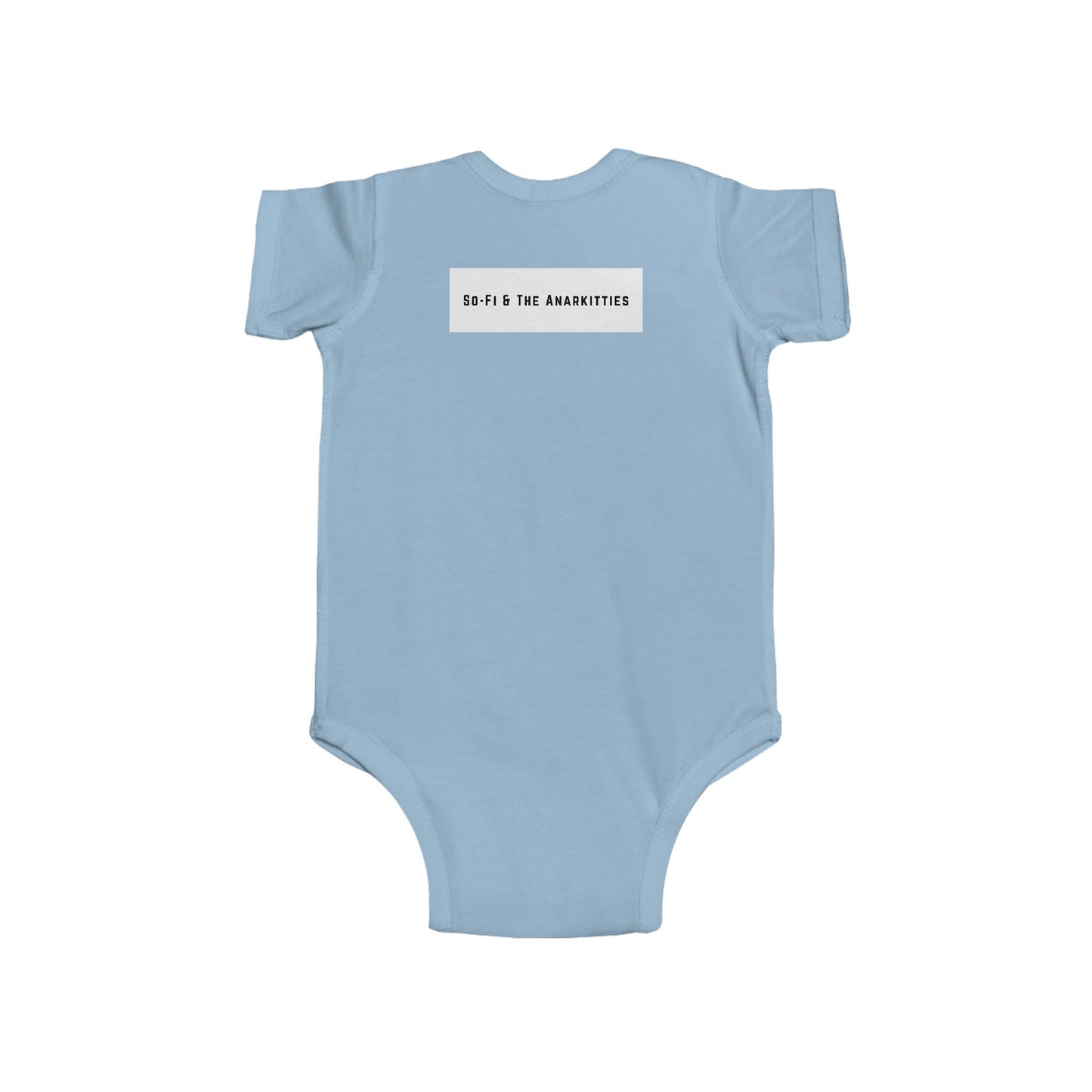 Coco - Dancing Kitties - Cotton Jersey Bodysuit for Dancing Babies