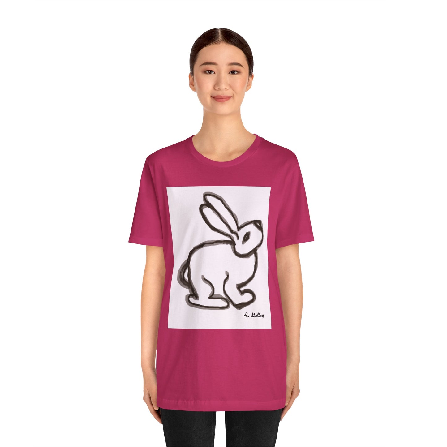 Dark Squiggles & Prose 2 by R. Gallay - Cozy Unisex Heavy Cotton Tee For Days of Ennui