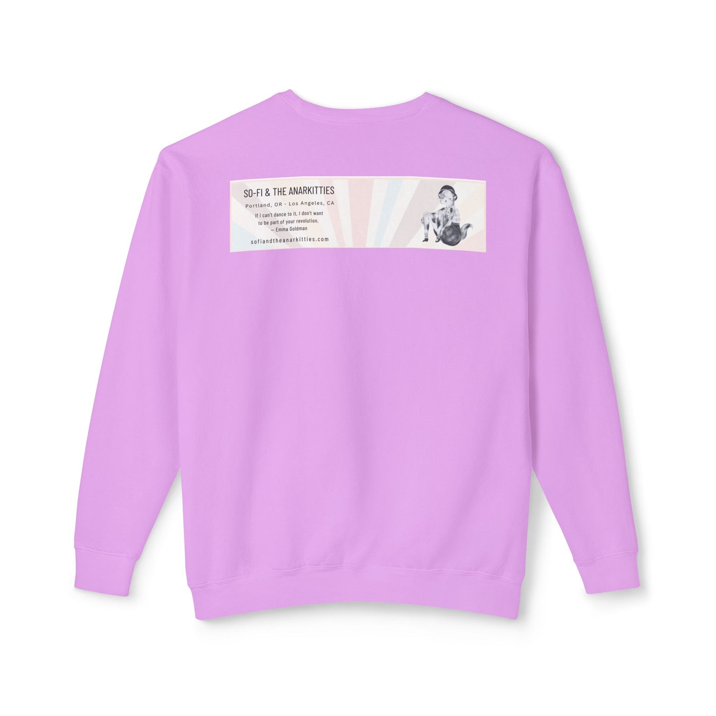 Les Halles Kitties - Cozy Ring-Spun Sweatshirt For Suffragettes