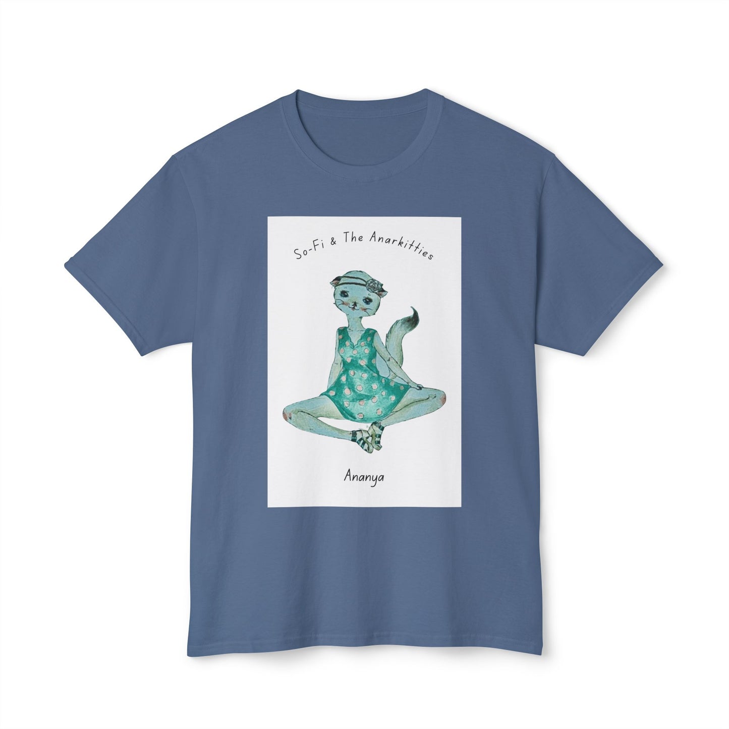 Ananya of So-Fi & The Anarkitties - Cozy Cotton Tee for Everyday and Beyond