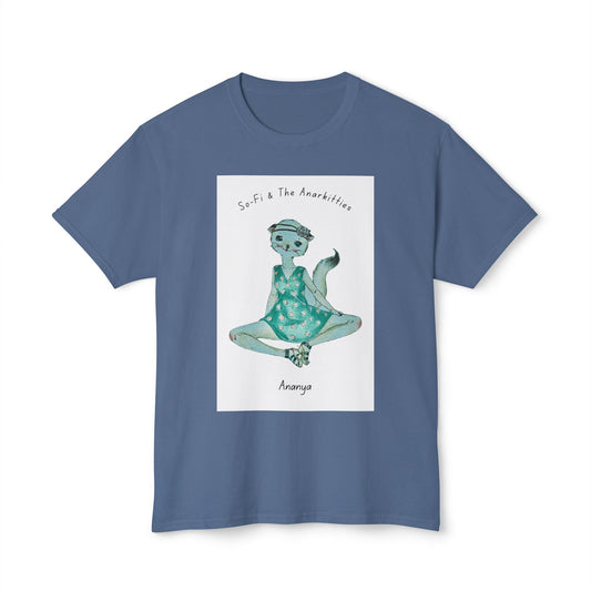 Ananya of So-Fi & The Anarkitties - Cozy Cotton Tee for Everyday and Beyond