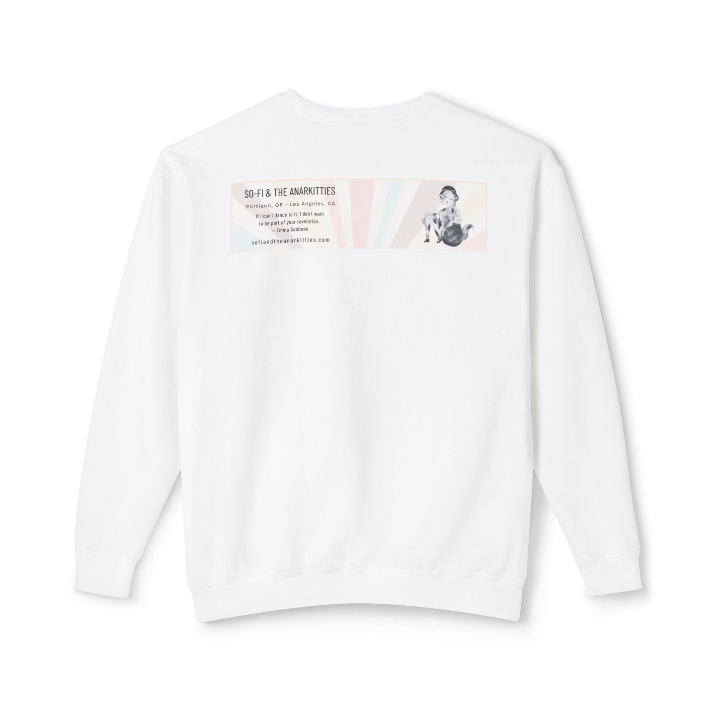 Les Halles Kitties - Cozy Ring-Spun Sweatshirt For Suffragettes