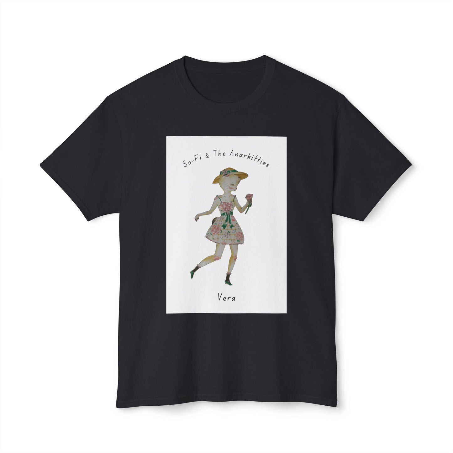 Vera of So-Fi & The Anarkitties - Cozy Cotton Tee for Everyday and Beyond