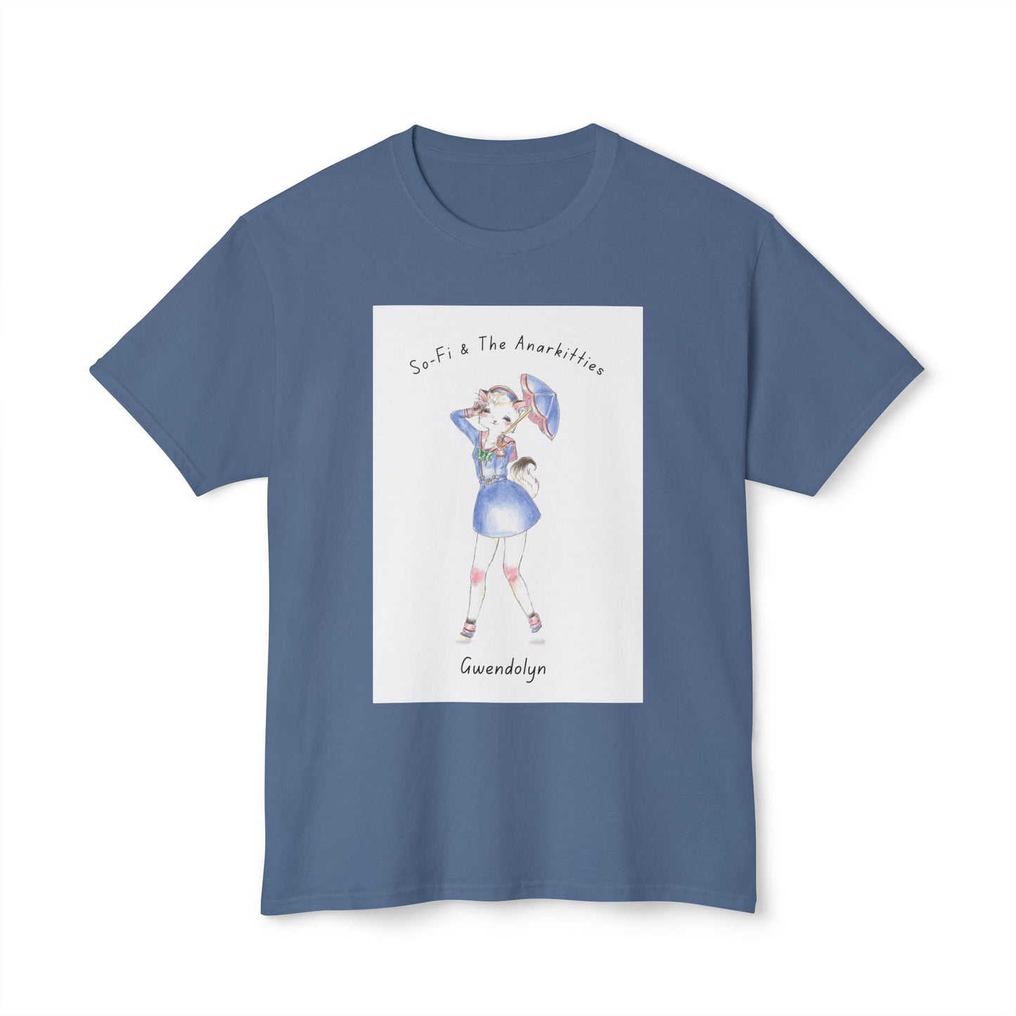 Gwen of So-Fi & The Anarkitties - Cozy Cotton Tee for Everyday and Beyond