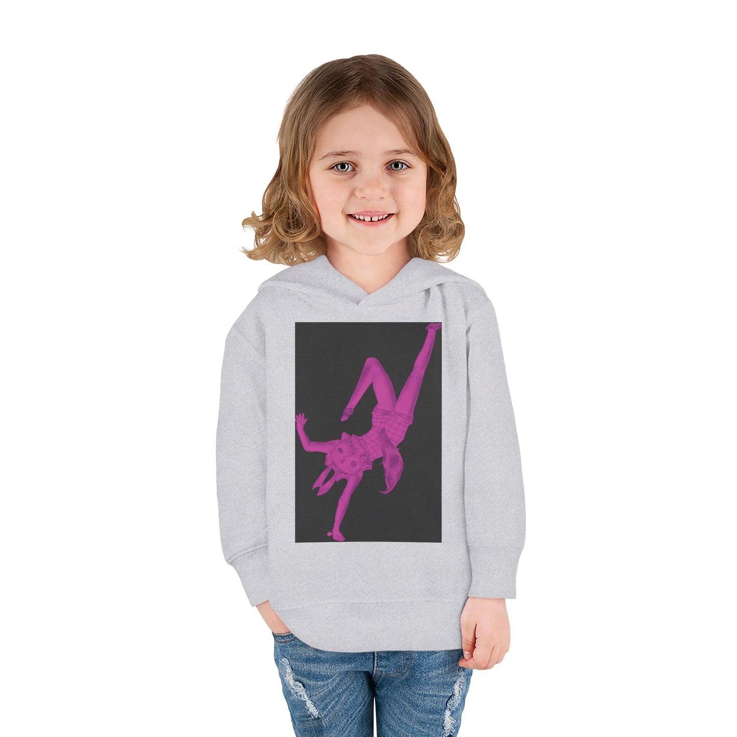 Coco - Dancing Kitties -Cozy Pullover Fleece Hoodie for Curious Kids