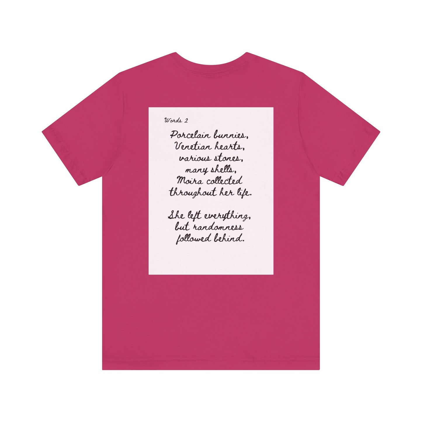 Dark Squiggles & Prose 2 by R. Gallay - Cozy Unisex Heavy Cotton Tee For Days of Ennui