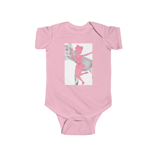 Heather & Ginger - Dancing Kitties - Cotton Jersey Bodysuit for Dancing Babies