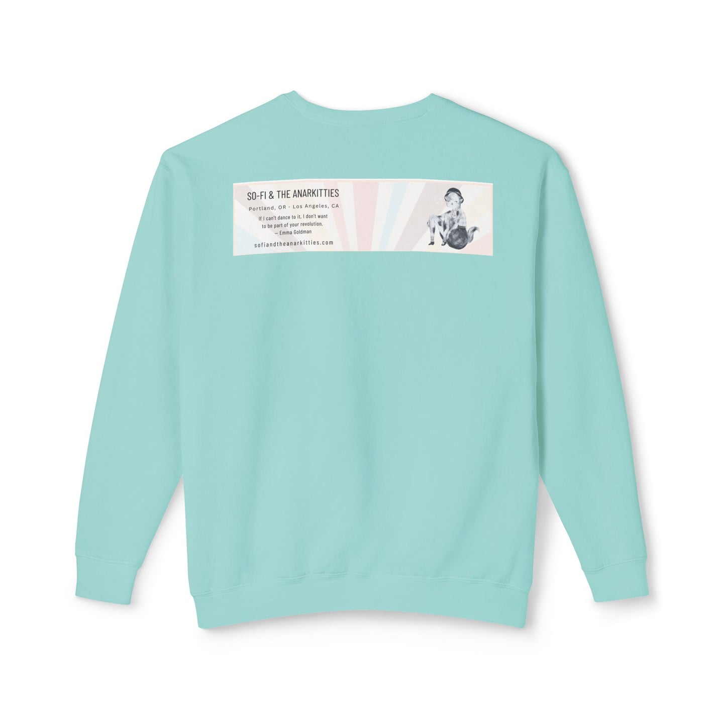 Les Halles Kitties - Cozy Ring-Spun Sweatshirt For Suffragettes