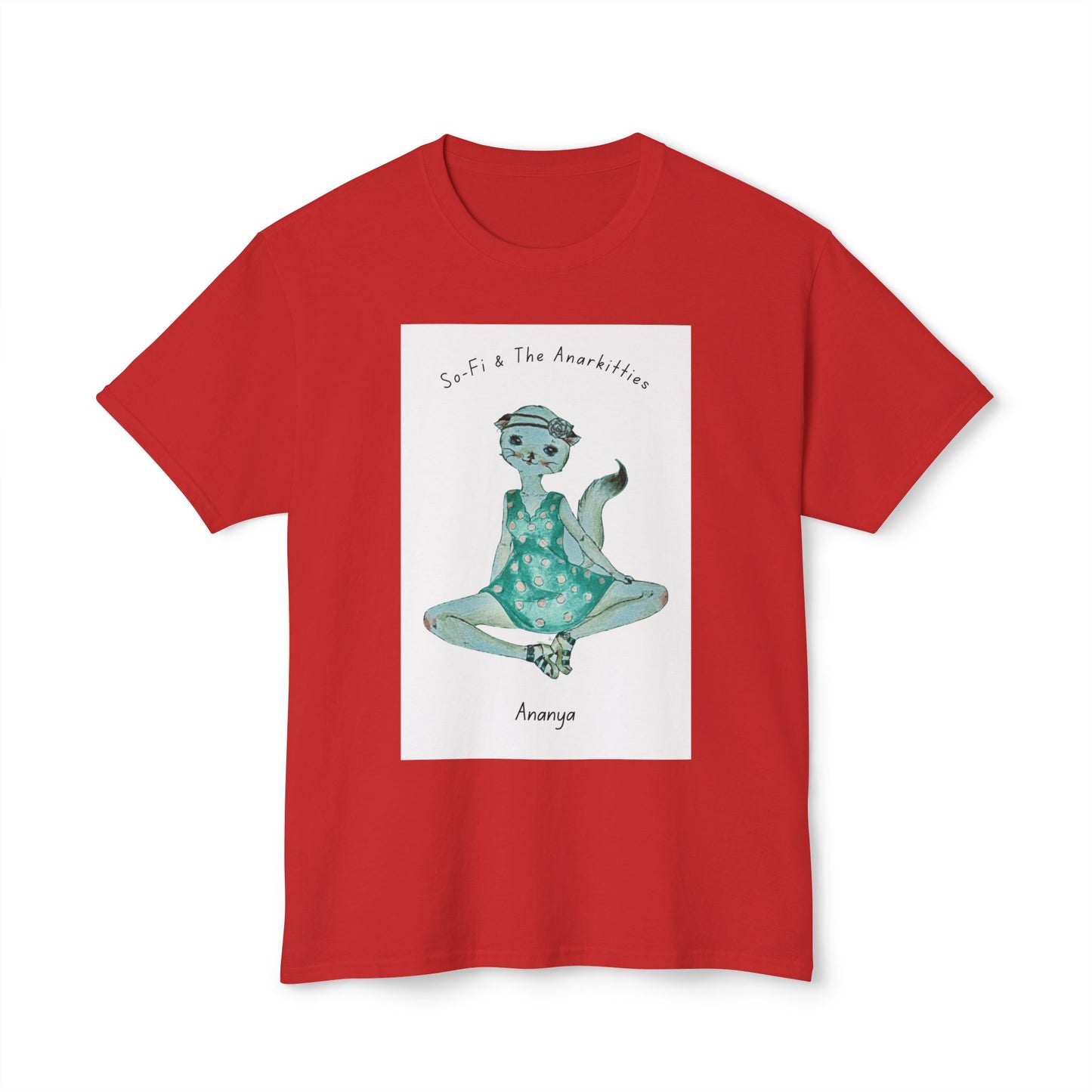 Ananya of So-Fi & The Anarkitties - Cozy Cotton Tee for Everyday and Beyond