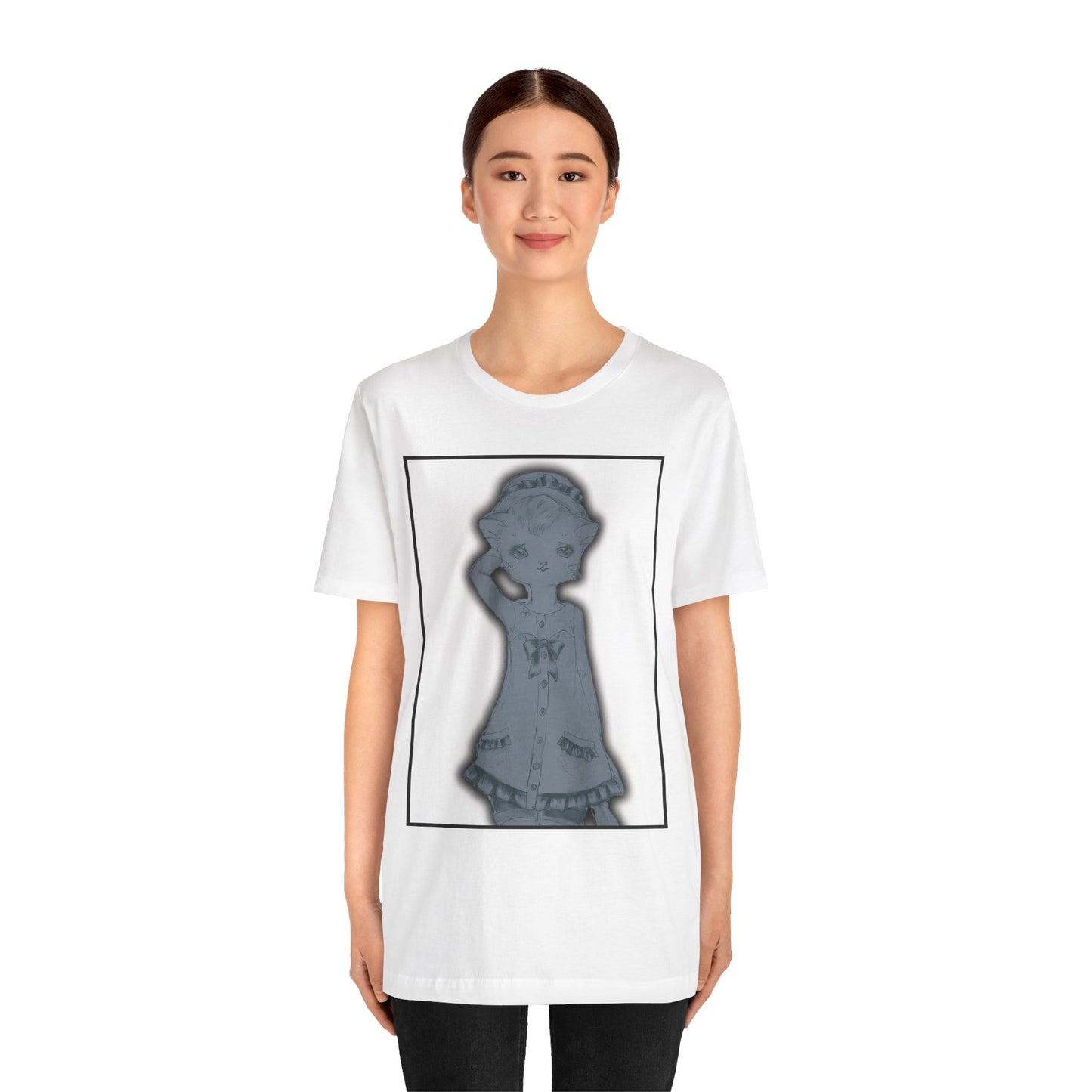 Ghost Cats of Venice - Cozy, Slinky Light-Weight Ring-Spun Jersey Tee