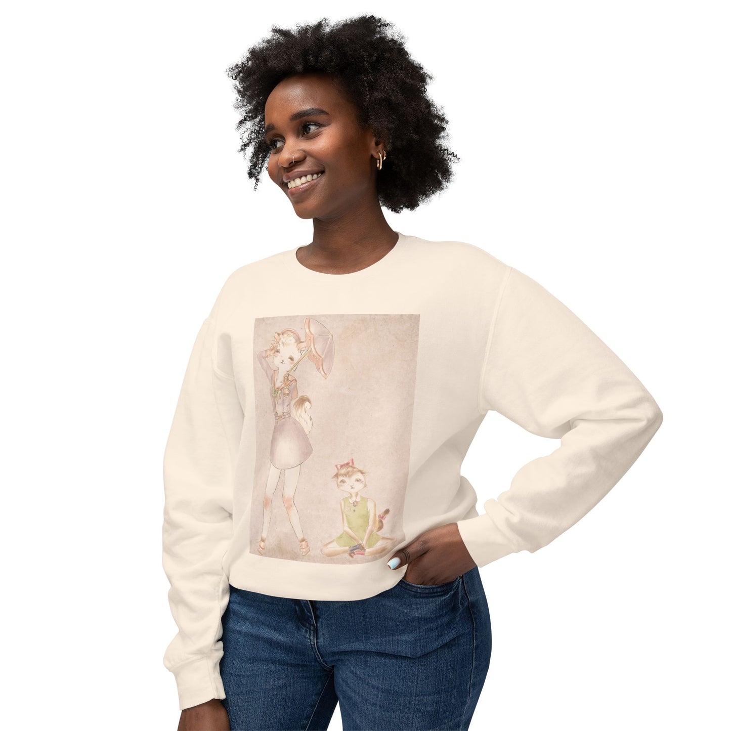 Ode to Carson McCullers - Cozy Ring-Spun Sweatshirt For Suffragettes