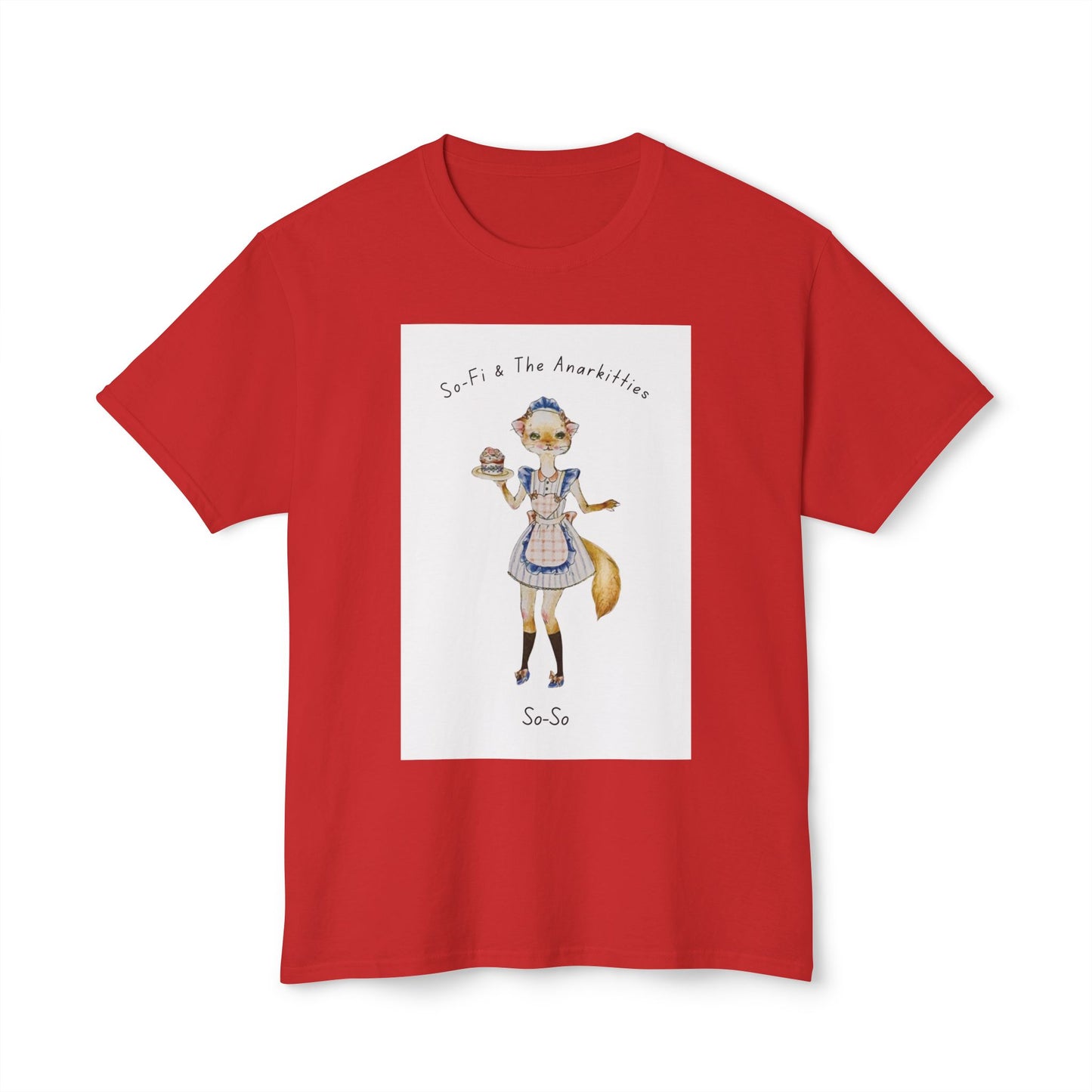 So-So of So-Fi & The Anarkitties - Cozy Cotton Tee for Everyday and Beyond