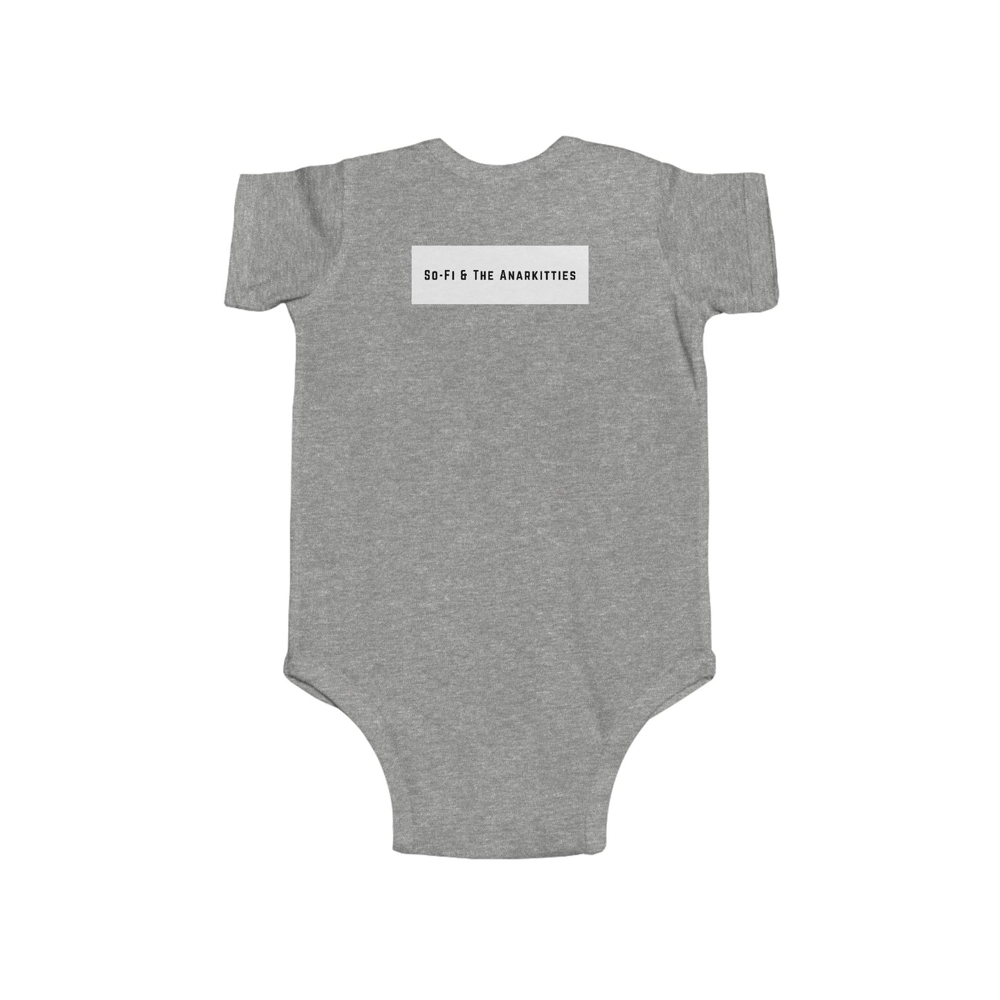 Coco - Dancing Kitties - Cotton Jersey Bodysuit for Dancing Babies